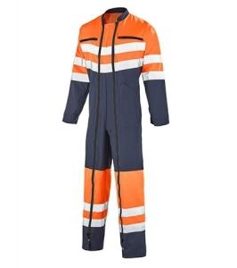 CEPOVETT SAFETY - COMBINAISON FLUO BASE 2 HV