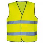 TARGET2SAFETY - GILET DE SÉCURITÉ NÉON HAUTE VISIBILITÉ JAUNE - 2 BANDES CEINTURES