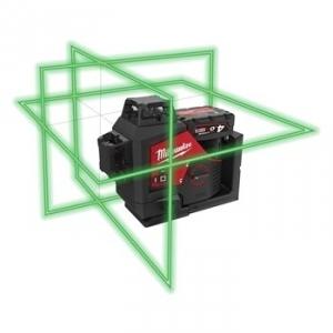 MILWAUKEE® - LASER VERT 3 LIGNES 360° AVEC APLOMB M12™