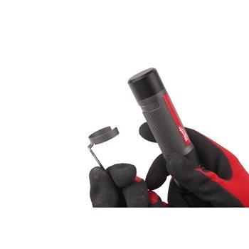 Lampe de poche rechargeable USB 1100L à mise au point par torsion
