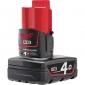 MILWAUKEE® - BATTERIE ET CHARGEUR M12™ - 4.0 Ah