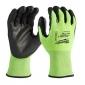 MILWAUKEE® - GANTS ANTI-COUPURE NIVEAU 3 HAUTE VISIBILITÉ