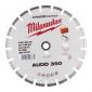 MILWAUKEE® - DISQUE DIAMANT Ø 350 MM ALÉSAGE 25.4 MM - LAME UNIVERSELLE